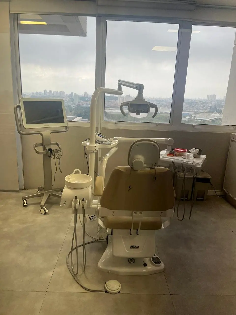 A clínica Odontologia Especializada conta com um Ambiente confortável